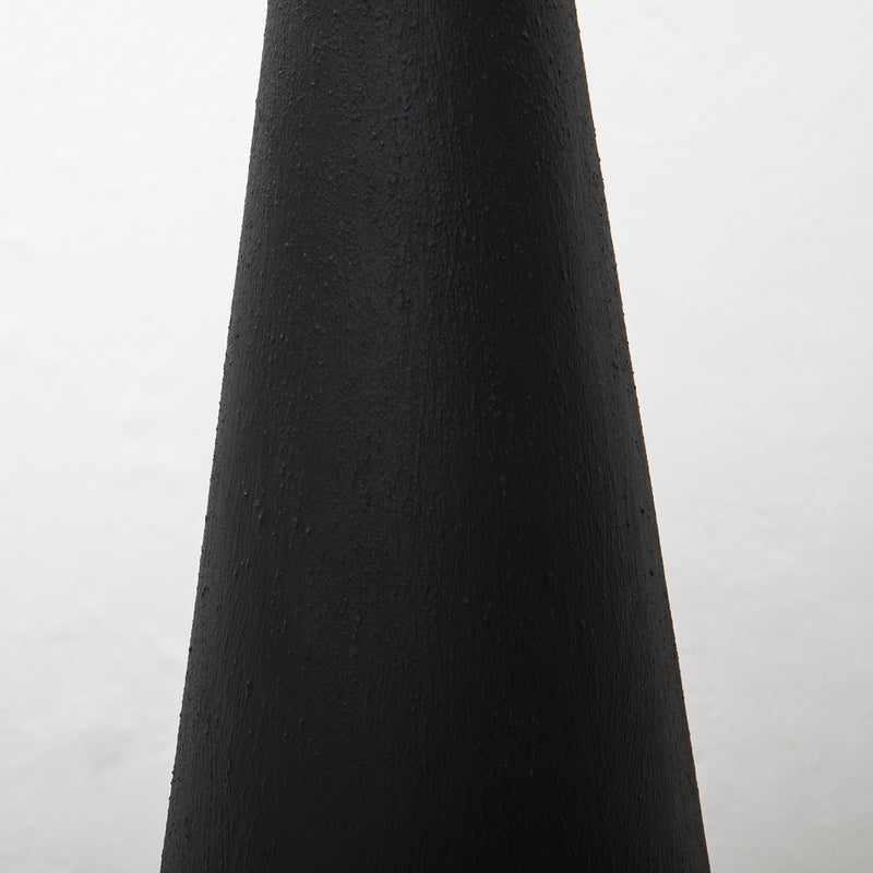Cone Table Lamp in Ebony